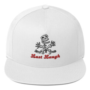 Skull & Crossbones (Last Laugh) - Flat Bill Cap