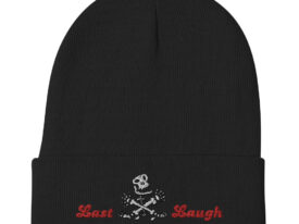 Skull & Crossbones (Last Laugh) – Embroidered Beanie