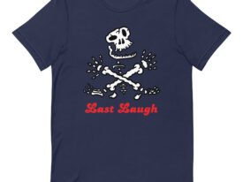 Skull & Crossbones (Last Laugh) – Unisex t-shirt