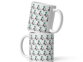 Bone Jive – White glossy mug