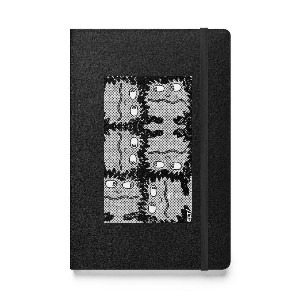 "Close Quarters" by ELT! -- Hardcover bound notebook