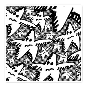 "Hollywood" by ELT! -- vinyl stickers