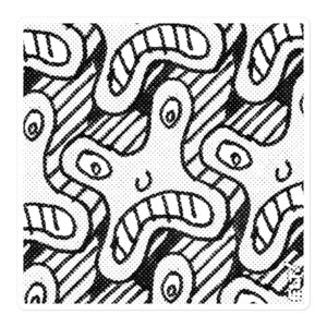 "Unified Unease" by ELT! -- vinyl stickers